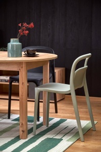 MASA DINING EXTENSIBILA RINGO, STEJAR CRAFT, 102/142 CM, DIN MDF SI FURNIR, STIL CLASIC - Img 5