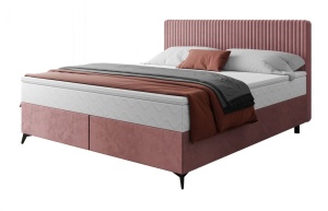 PAT BOXSPRING, WAVE, IN DIVERSE NUANTE, MATERIAL DE CALITATE, DIVERSE DIMENSIUNI - Img 8