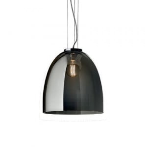 PENDUL EVA SP1 SMALL, FUMURIU, DESIGN SCANDINAV, IDEAL LUX - Img 1