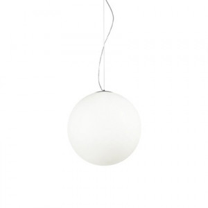 PENDUL MAPA SP1 D40, ALB, DIN STICLA, STIL MODERN - Img 1
