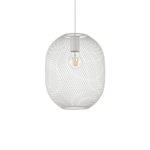 PENDUL NET SP1 D24, ALB, DIN METAL, STIL MODERN - Img 1