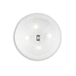 PLAFONIERA SHELL PL4, TRANSPARENT, DIN STICLA, STIL MODERN - Img 1
