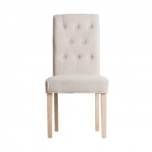 SCAUN BASTOÑA REF. 25223, ECRU, STIL CLASIC, DIN MDF SI IN, VIC - Img 2