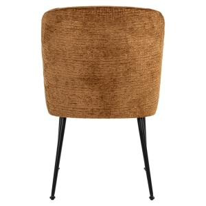 SCAUN DINING FALLON COGNAC FUSION, S4507, CONFECTIONAT DIN METAL, SPUMA SI 100% POLIESTER, RICHMOND INTERIORS - Img 2