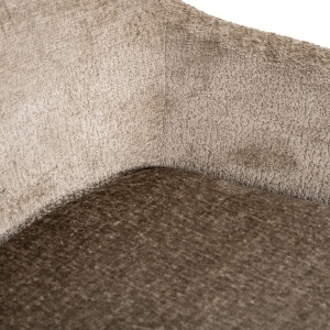 SCAUN DINING MARLON TAUPE CHENILLE 104, S4728, CONFECTIONAT DIN 100% POLIESTER SPUMA SI METAL, RICHMOND INTERIORS - Img 4
