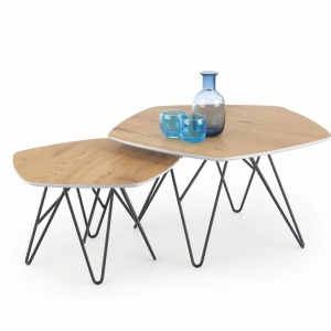 SET 2 MASUTE DE CAFEA ZERO - DESIGN VINTAGE - HALMAR - Img 2