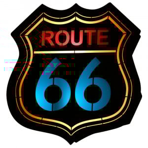 APLICA ROUTE66 821S2 STIL MODERN ALDEX - Img 1