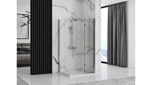 CABINA DE DUS REA FOLD N2 MODUL, PLIABILA, 70x70 CM, CROM, DIN STICLA, CALITATE SUPERIOARA - Img 2