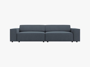 CANAPEA JODIE, 3 LOCURI, 204 CM, DIVERSE CULORI SI MATERIALE, DESIGN DEOSEBIT - Img 16