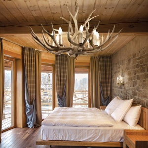 CANDELABRU CHALET SP8, MARO, DIN RASINA, STIL RUSTIC - Img 2