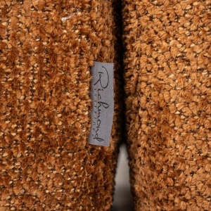 COLTAR CUBE CU 3 LOCURI + CANAPEA EXTENSIBILA DREAPTA SI 2 PERNE DECORATIVE, BE LOVELY CINNAMON 603, S5137, CONFECTIONAT DIN POLIURETAN SI 100% POLIESTER, RICHMOND INTERIOR - Img 4