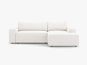 COLTAR EXTENSIBIL JODIE, DREAPTA, 3 LOCURI, 246 CM, DIVERSE CULORI SI MATERIALE, DESIGN DEOSEBIT - Img 11