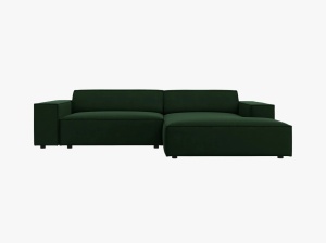 COLTAR JODIE, DREAPTA, 3 LOCURI, 224 CM, DIVERSE CULORI SI MATERIALE, DESIGN DEOSEBIT - Img 7