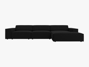 COLTAR JODIE, DREAPTA, 4 LOCURI, 284 CM, DIVERSE CULORI SI MATERIALE, DESIGN DEOSEBIT - Img 1