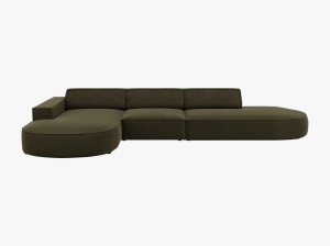 COLTAR JODIE, STANGA, 4 LOCURI, 342 CM, DIVERSE CULORI SI MATERIALE, DESIGN DEOSEBIT - Img 5