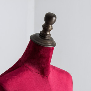 DECORATIUNE MANECHIN OREAS REF. 27268, DIN LEMN MASIV SI CATIFEA, STIL MODERN, VIC - Img 2