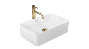LAVOAR REA BERTA, ALB, 48,5 CM, DIN CERAMICA, CALITATE SUPERIOARA - Img 4