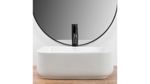 LAVOAR REA DEMI MINI, ALB, 40,5 CM, DIN CERAMICA, CALITATE SUPERIOARA - Img 2