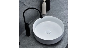 LAVOAR REA ELMA, ALB, 45 CM, DIN CERAMICA, CALITATE SUPERIOARA - Img 1