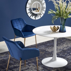 MASA DINING ALBA SLIM DESIGN MODERN HALMAR - Img 2