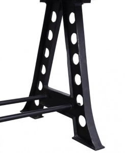 MASA DINING, MAMMUT INDUSTRIAL 220CM, COD 40651, DIN LEMN MASIV, DESIGN INDUSTRIAL - Img 3