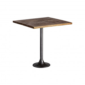 MASUTA DE BAR TYLER REF. 31170, DIN LEMN MASIV DE MANGO SI METAL, STIL VINTAGE, VIC - Img 2