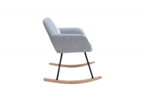 SCAUN BALANSOAR, GRI DESCHIS BALTIC COD 38290, DESIGN SCANDINAV - Img 3
