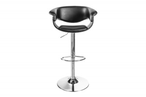 SCAUN DE BAR MODERN 39041 NEGRU/ARGINTIU STIL MODERN - Img 2