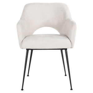 SCAUN DINING JENTHE NATURE GIULIA, S4710, CONFECTIONAT DIN 100% POLIESTER SPUMA SI METAL, RICHMOND INTERIORS - Img 3