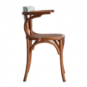 SCAUN HALVAD REF. 23719, ALBASTRU NATURAL, STIL CLASIC, DIN LEMN MASIV DE MESTEACAN, VIC - Img 3