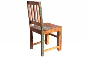 SCAUN, JAKARTA 95CM, DIN LEMN RECICLAT, MULTICOLOR, STIL RETRO, ARTIM GROUP SELECTION - Img 3