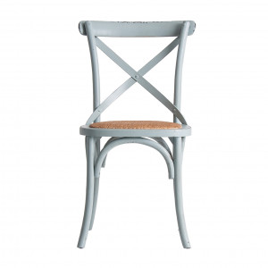 SCAUN LANDAS REF. 23715, ALBASTRU DESCHIS, STIL CLASIC, DIN LEMN MASIV DE MESTEACAN, VIC - Img 2