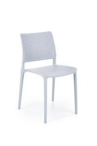 SCAUN TERASA K514, ALBASTRU DESCHIS, DIN POLIPROPILENA , STIL MODERN, SUPRAPOZABIL - Img 1