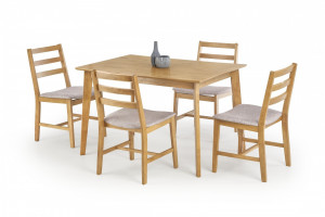 SET DINING MASA CU 4 SCAUNE CORDOBA DESIGN CLASIC HALMAR - Img 1