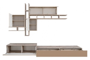 SET MODULAR LIVING NAPOLI 29 DWCM NP STIL MODERN ASM - Img 2