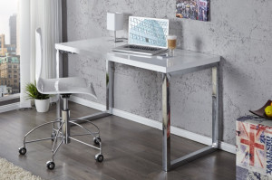 BIROU ALB WHITE DESK 20999 DESIGN MODERN - Img 1
