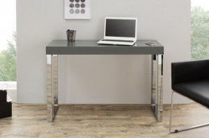 BIROU CROM/GRI INCHIS LAPTOPTISCH 38329 - DESIGN MODERN - Img 2
