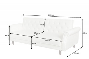CANAPEA EXTENSIBILA 220CM, TEXTIL FIN, DESIGN MODERN, ARTIM GROUP SELECTION - Img 2
