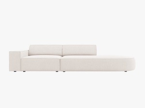 CANAPEA JODIE, DREAPTA, 3 LOCURI, 262 CM, DIVERSE CULORI SI MATERIALE, DESIGN DEOSEBIT, CALITATE SUPERIOARA - Img 12