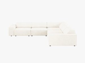 COLTAR JODIE, 6 LOCURI, 287 CM, DIVERSE CULORI SI MATERIALE, DESIGN DEOSEBIT - Img 1