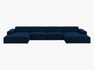 COLTAR JODIE, 6 LOCURI, 364 CM, DIVERSE CULORI SI MATERIALE, DESIGN DEOSEBIT - Img 7