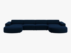 COLTAR JODIE, 6 LOCURI, 364 CM, DIVERSE CULORI SI MATERIALE, DESIGN DEOSEBIT - Img 7