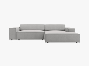 COLTAR JODIE, DREAPTA, 3 LOCURI, 224 CM, DIVERSE CULORI SI MATERIALE, DESIGN DEOSEBIT - Img 11