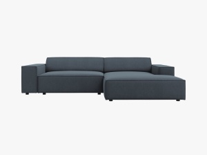 COLTAR JODIE, DREAPTA, 3 LOCURI, 224 CM, DIVERSE CULORI SI MATERIALE, DESIGN DEOSEBIT - Img 15