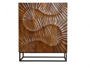 DULAP LIVING/ BUFET, SCORPION 120CM, DIN LEMN MASIV DE MANGO SI CADRUL DE METAL, ARTIM GROUP SELECTION - Img 3