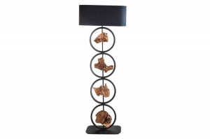 LAMPADAR ELEMENTS 147 CM DIN LEMN DE SALCAM SI BUMBAC COD 40398 - Img 6