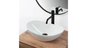 LAVOAR REA ROYAL MINI, 47,5 CM, ALB, DIN CERAMICA, CALITATE SUPERIOARA - Img 3