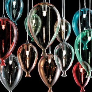 LUSTRA CLOWN SP12, MULTICOLOR, DIN STICLA, STIL MODERN - Img 2