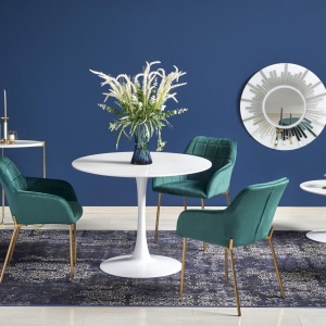 MASA DINING ALBA SLIM DESIGN MODERN HALMAR - Img 3