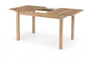MASA DINING EXTENSIBILA MAURYCY, STEJAR CRAFT, 118/158 CM, BLAT DIN PAL SI PICIOARE DIN MDF, STIL CLASIC - Img 8